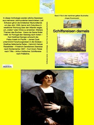 cover image of Schiffsreisen damals, Band 170
